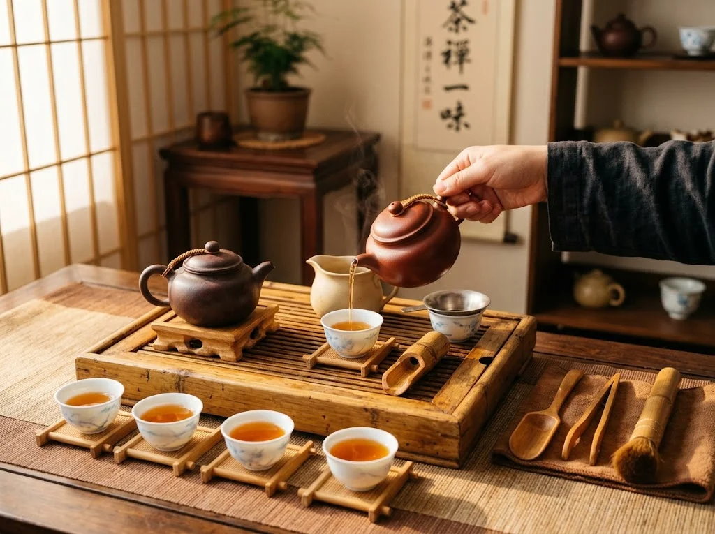傳統潮式功夫茶具套組 — Traditional Chaoshan gongfu tea set