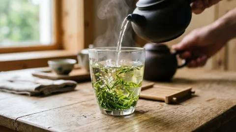 綠茶沖泡的科學：水溫與時間的完美平衡