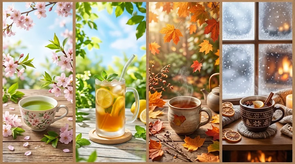 四季飲茶指南:春夏秋冬各喝什麼茶?